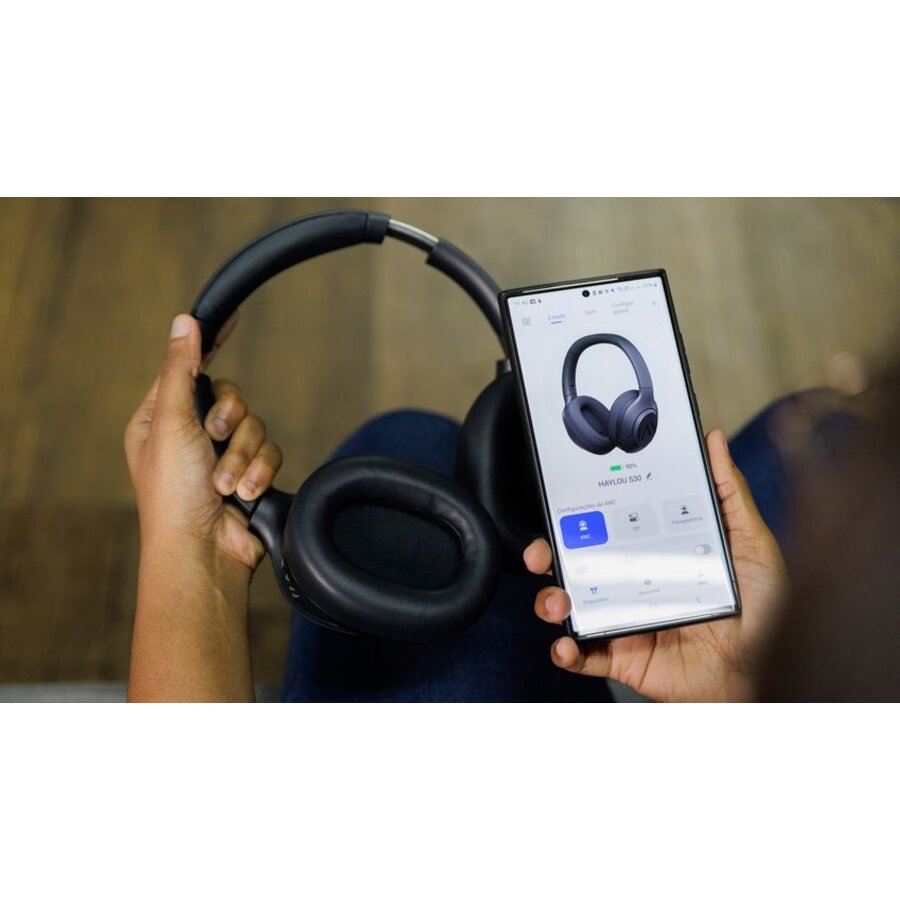 Haylou S30 Active Noise Cancellation | Over-Ear Draadloze Koptelefoon - Blauw-8