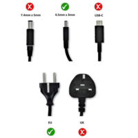 thumb-Dell Originele 65W Adapter – Small Pin 4.5 × 3.0 mm-2