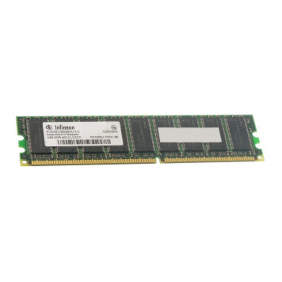 Infineon 1GB DDR-400 ECC Geheugenmodule – PC3200 CL3 | HYS72D128320HU-5-C-1