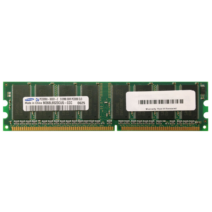 Samsung M368L6523CUS-CCC – 512MB DDR-333 (PC2700) SDRAM Geheugenmodule-1
