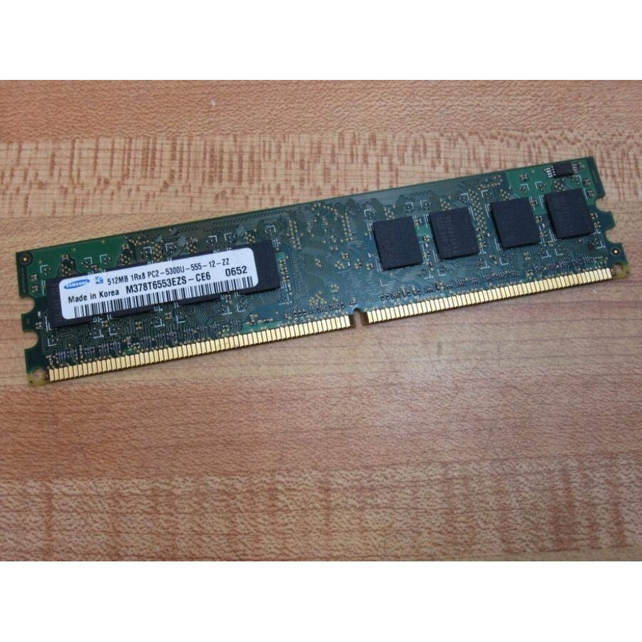 Samsung M378T6553BZ0-CD5 – 512MB DDR2-667 (PC2-5300) SDRAM Geheugenmodule-1