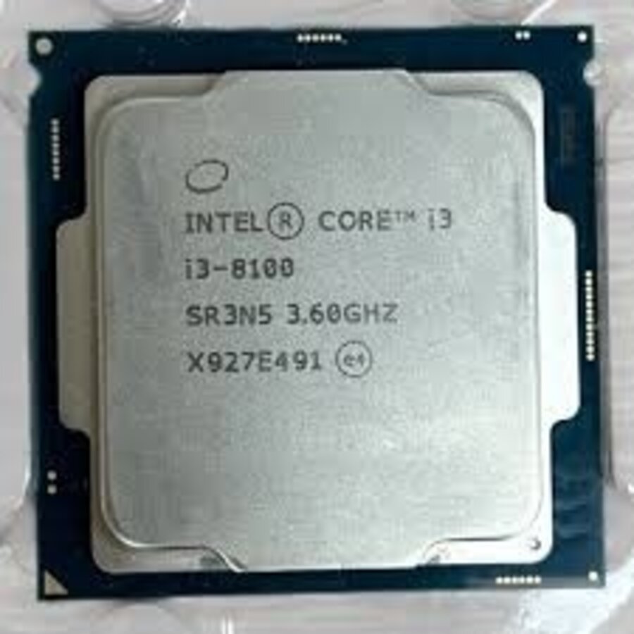 Intel Core i3-8100 Processor – 3.60 GHz Quad-Core | SR3N5 | LGA1151-1