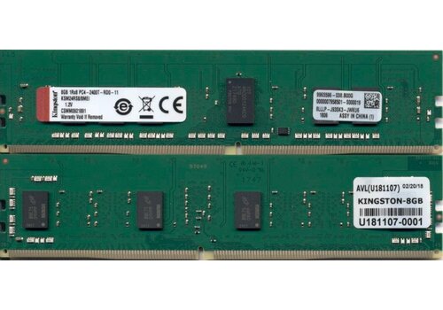 Kingston 8GB DDR4 Servergeheugen – ECC Registered (RDIMM) | KSM24RS8/8MEI 