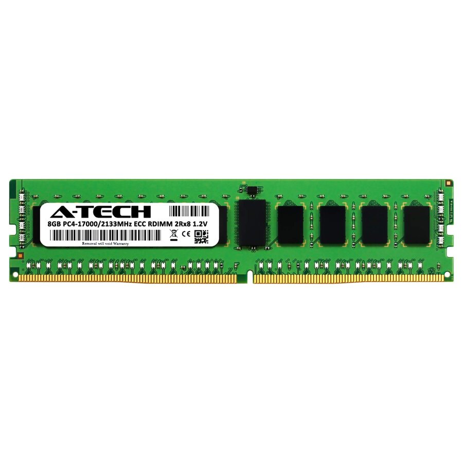 Micron 8GB DDR4 Servergeheugen – ECC Registered (RDIMM) | MTA18ASF1G72PDZ-2G1A1JG-1