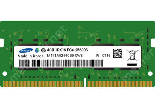 Samsung 4GB DDR4 Laptopgeheugen – 3200 MHz SODIMM | M471A5244CB0-CWE 