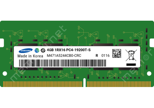 Samsung 4GB DDR4 Laptopgeheugen – 2400 MHz SODIMM | M471A5244CB0-CRC 