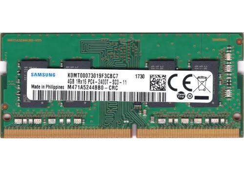 Samsung 4GB DDR4 Laptopgeheugen – 2400 MHz SODIMM | M471A5244BB0-CRC 