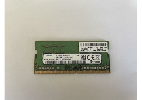 Samsung 4GB DDR4 Laptopgeheugen – 2133 MHz SODIMM | M471A5143EB0-CPB 