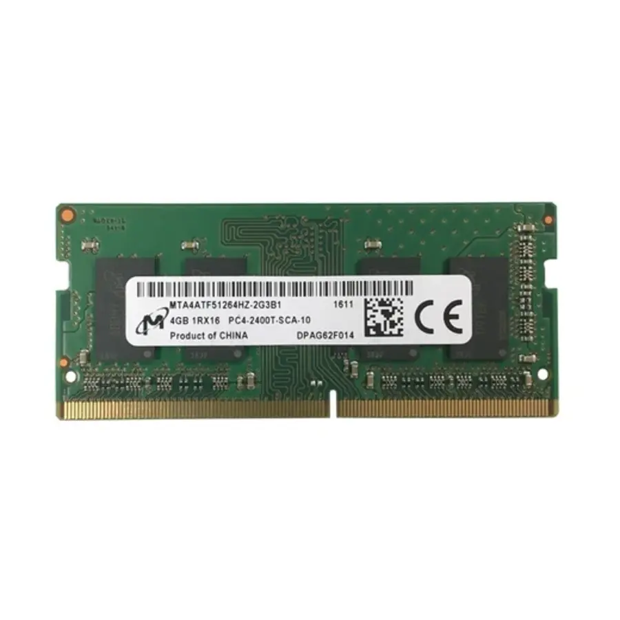 Micron 4GB DDR4 Laptopgeheugen – 2400 MHz SODIMM | MTA4ATF51264HZ-2G3B1-1