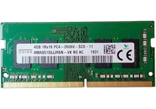 SK Hynix 4GB DDR4 Laptopgeheugen – 2666 MHz SODIMM | HMA851S6JJR6N-VK 
