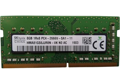 SK Hynix 8GB DDR4 Laptopgeheugen – 2666 MHz SODIMM | HMA81GS6JJR8N 