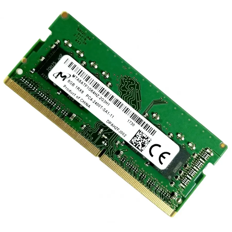 Micron 8GB DDR4 Laptopgeheugen – 2400 MHz SODIMM | MTA8ATF1G64HZ-2G3H1-1