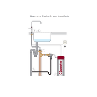 thumb-Quooker PRO3-VAQ-B Boiler – 3 Liter Direct Kokend Water Reservoir | Compact & Energiezuinig-2