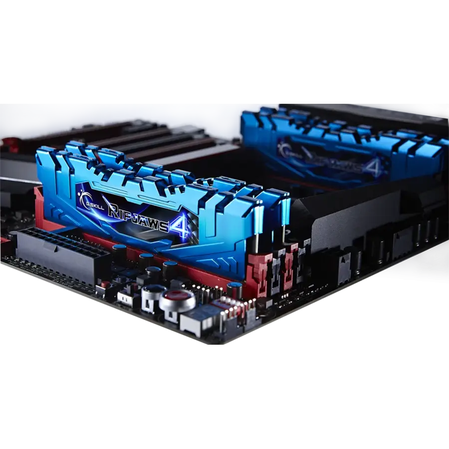 G.Skill 16GB DDR4 Ripjaws 4 Desktop Geheugenkit (4x4GB) – 2400 MHz | F4-2400C15Q-16GRB-4