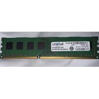 Crucial 8GB DDR3 Desktopgeheugen – 1600 MHz UDIMM | CT102464BA160B.C16FER