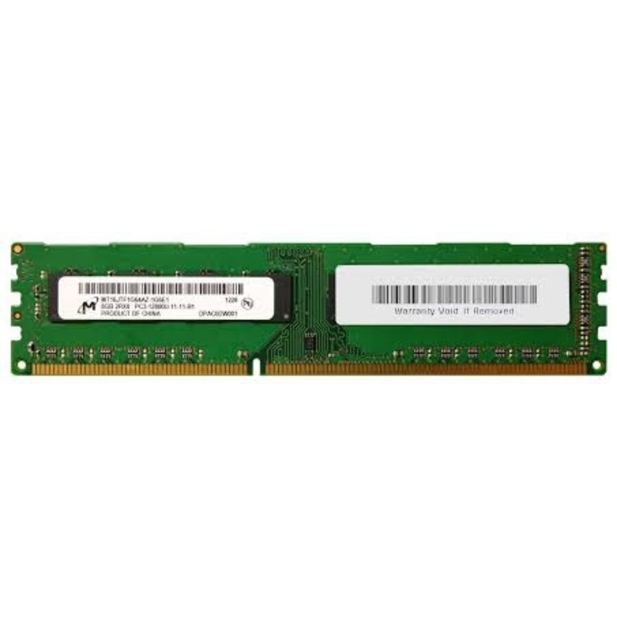 Micron 8GB DDR3 Desktop Geheugen – 1600 MHz UDIMM | MT16JTF1G64AZ-1G6E1-1