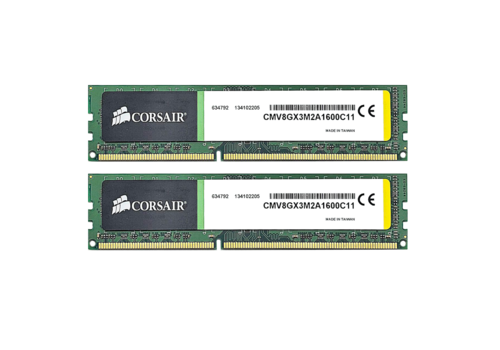 Corsair 8GB (2x4GB) DDR3 Desktop Geheugenkit – 1600 MHz CL11 | CMV8GX3M2A1600C11 