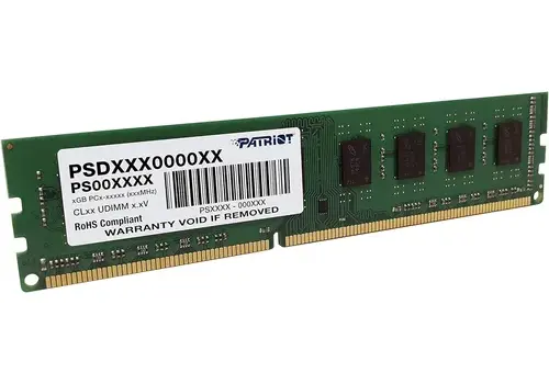 Patriot Memory 4GB DDR3 Desktop Geheugen – 1333 MHz CL9 | PSD34G13332 