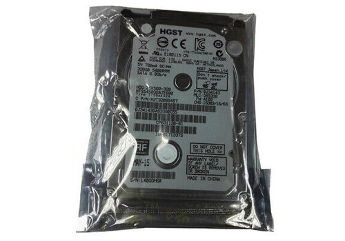 HGST 320GB 2.5" interne harde schijf – SATA (3Gb/s/6Gb/s), 5400 RPM (7200 RPM variant mogelijk) 