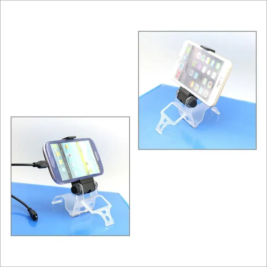 DOBE Controller Houder Clip voor PlayStation 4 en smartphone – PS4 DualShock 4 controller met telefoonhouder (inclusief micro-USB kabel)-2