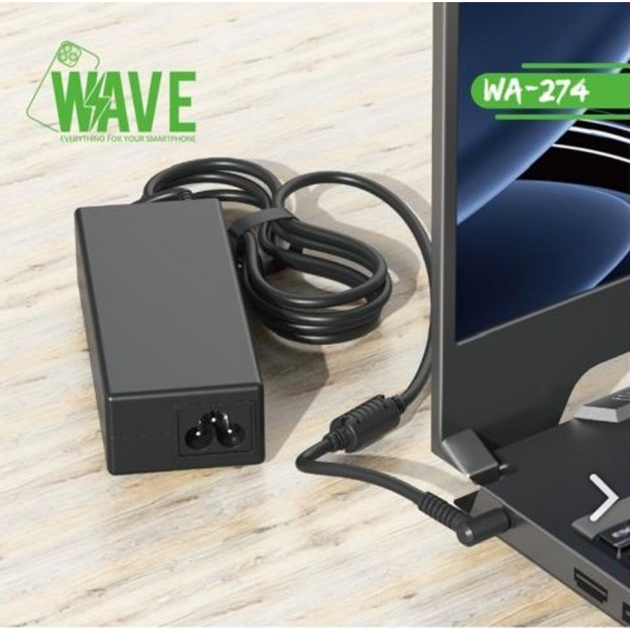 Zazitec Power Adapter 65W Blue Pin – Laptop Oplader voor HP – 19.5V 3.33A – Betrouwbare Vervangende Adapter --2