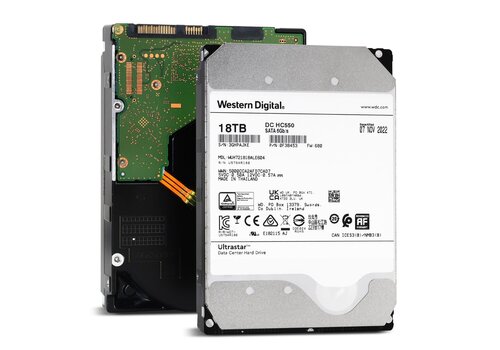 Western Digital Ultrastar DC HC550 – 18TB Enterprise SATA HDD | Datacenter harde schijf 