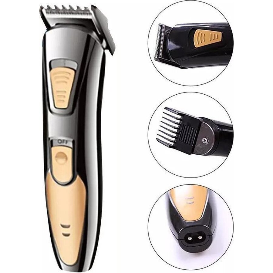 Surker SK-5807 Professionele Tondeuse & Trimmer – Draadloos en Oplaadbaar | Inclusief Opzetkammen-1