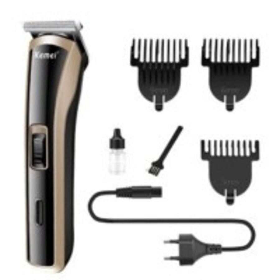 Kemei KM-418 Professionele Draadloze Tondeuse & Trimmer – Compact en Oplaadbaar | Voor Haarlijnen en Baard-3