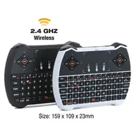 thumb-Zazitec 4-in-1 Mini Draadloos Toetsenbord – Air Mouse – Touchpad – Audio Chat | Voor Smart TV, Android TV Box & PC - Zwart-3