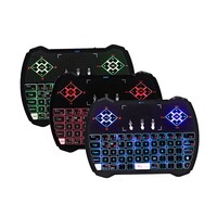 thumb-Zazitec 4-in-1 Mini Draadloos Toetsenbord – Air Mouse – Touchpad – Audio Chat | Voor Smart TV, Android TV Box & PC - Zwart-1