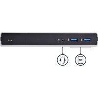 thumb-StarTech.com USB 3.0 Universeel Laptop Docking Station – Dual DVI Video – 5x USB 3.0 Poorten | USB3SDOCKDD-3