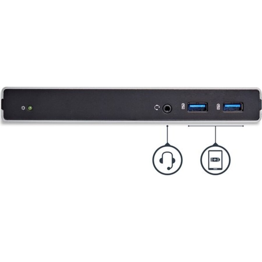 StarTech.com USB 3.0 Universeel Laptop Docking Station – Dual DVI Video – 5x USB 3.0 Poorten | USB3SDOCKDD-3