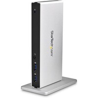 thumb-StarTech.com USB 3.0 Universeel Laptop Docking Station – Dual DVI Video – 5x USB 3.0 Poorten | USB3SDOCKDD-1