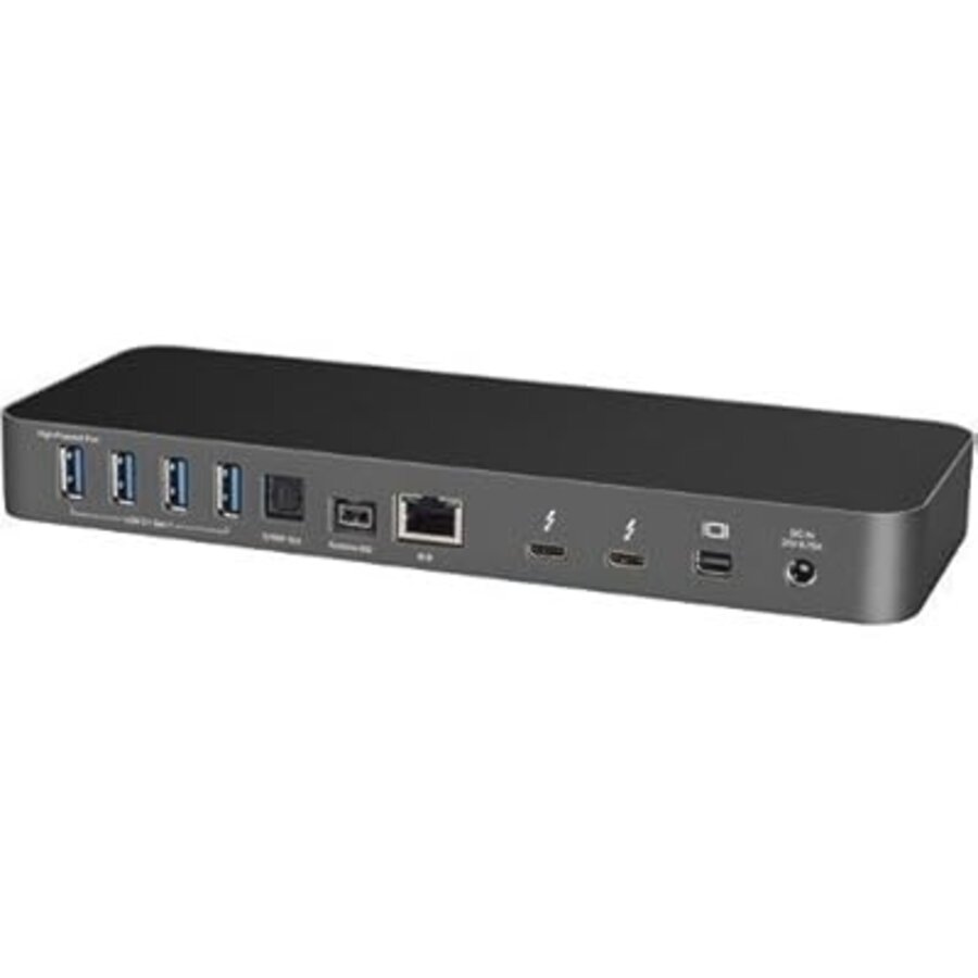 OWC 13-Port Thunderbolt 3 Dock – 85W Power Delivery – Space Gray | OWCTB3DK13PSG – Voor Mac & PC-3