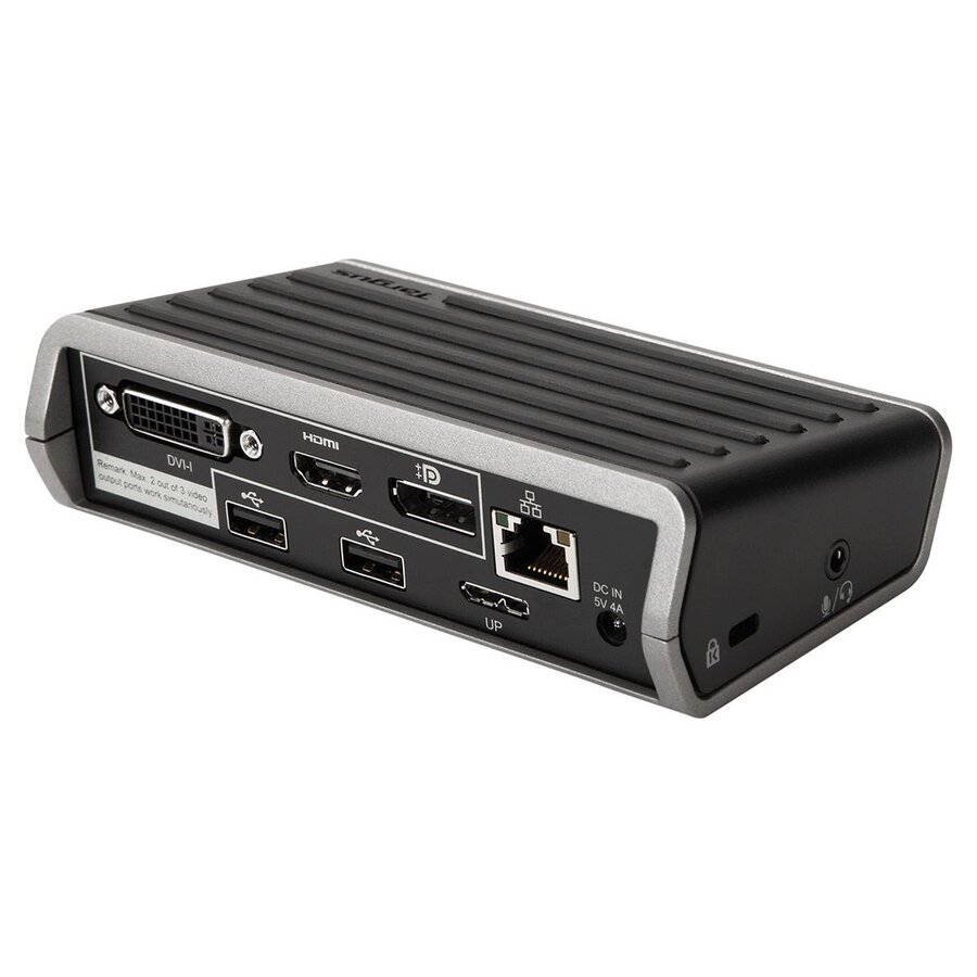Targus Dual Video Universal USB 3.0 Docking Station – HDMI & DVI – Gigabit LAN | DOCK120 – Universeel-2