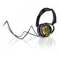 thumb-Rocking Residence WOOH! Tribal On-Ear Koptelefoon – Goud & Zwart | Urban Series – 40mm Drivers-3