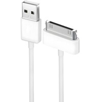 thumb-Zazitec® USB-A naar iPhone 30-pins Dock Kabel – 1 Meter | Voor iPhone 4/4S, iPad 1/2/3 & iPod – Wit-3