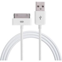 thumb-Zazitec® USB-A naar iPhone 30-pins Dock Kabel – 1 Meter | Voor iPhone 4/4S, iPad 1/2/3 & iPod – Wit-1