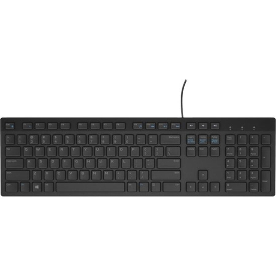 Dell KB216 Bedraad Multimedia Toetsenbord – US International (QWERTY) – Chiclet-stijl | Zwart-1