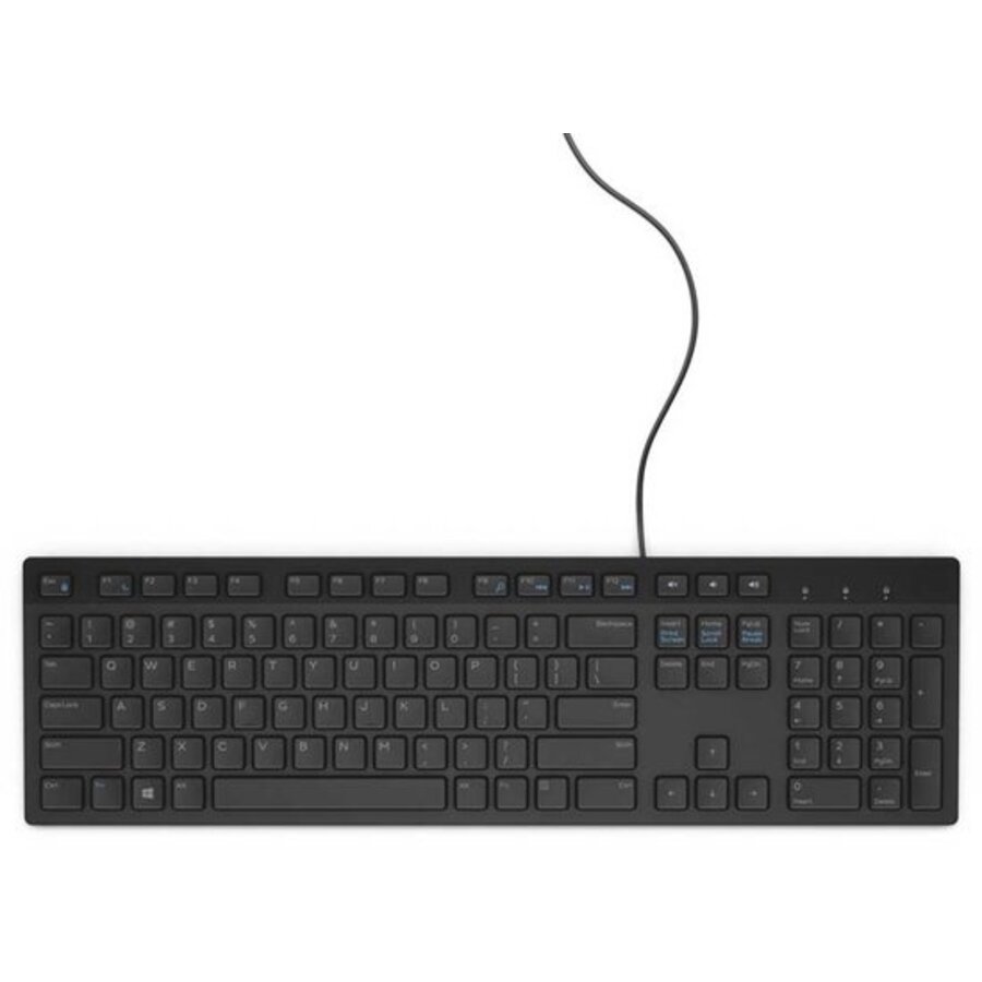 Dell KB216 Bedraad Multimedia Toetsenbord – US International (QWERTY) – Chiclet-stijl | Zwart-3