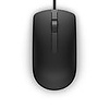 Dell Dell MS116 Optische Muis – Bedraad (USB) – 1000 DPI | Zwart – Ergonomisch Design