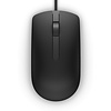 Dell Dell MS116 Optische Muis – Bedraad (USB) – 1000 DPI | Zwart – Ergonomisch Design