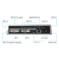 thumb-Targus 2K Dual Video Universal USB 3.0 Docking Station – DisplayPort & HDMI – Gigabit LAN | DOCK130 – Universeel-3