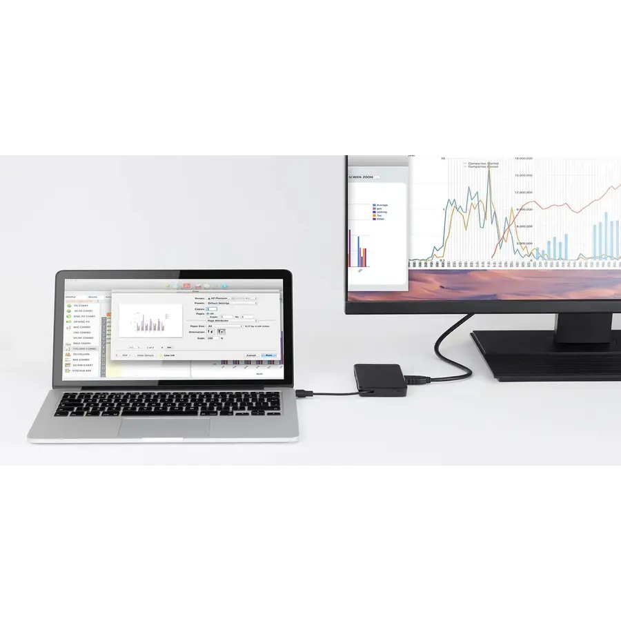 Targus 2K Dual Video Universal USB 3.0 Docking Station – DisplayPort & HDMI – Gigabit LAN | DOCK130 – Universeel-4