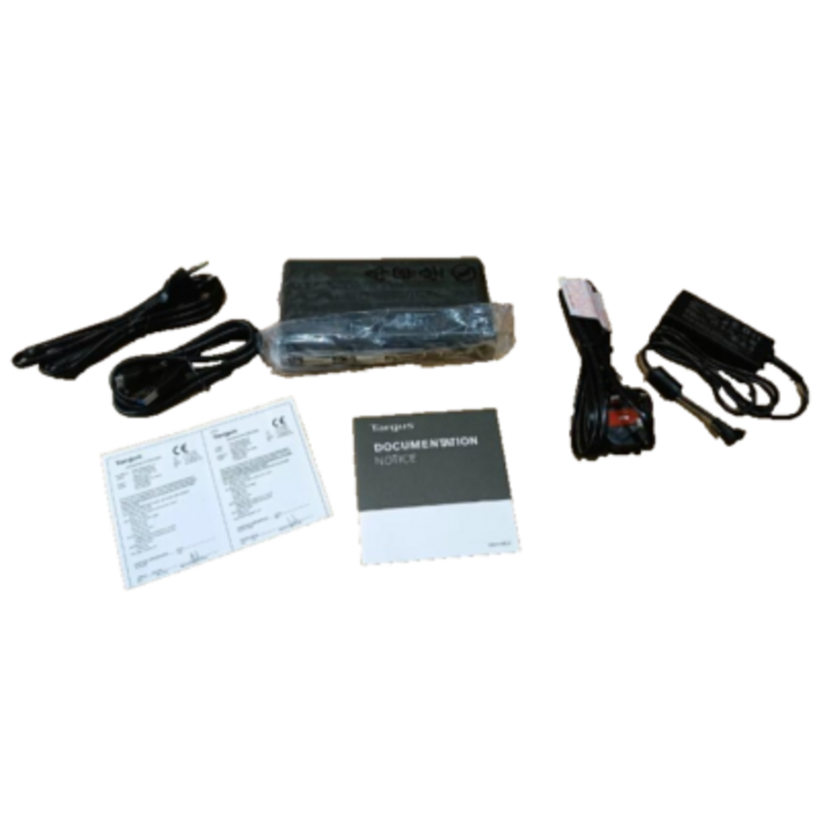 Targus 2K Dual Video Universal USB 3.0 Docking Station – DisplayPort & HDMI – Gigabit LAN | DOCK130 – Universeel-7