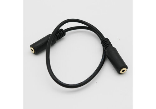 Zazitec® 3.5mm AUX Jack naar Jack Verlengkabel – Female naar Female – 1 Meter | Stereo Audiokabel 