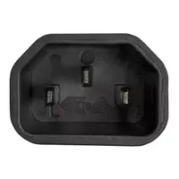 thumb-MAG-Kabel – DINIC Voedingsverlengstuk C13 naar C14 – 20cm | IEC Verlengkabel voor PC & Server – Zwart-5