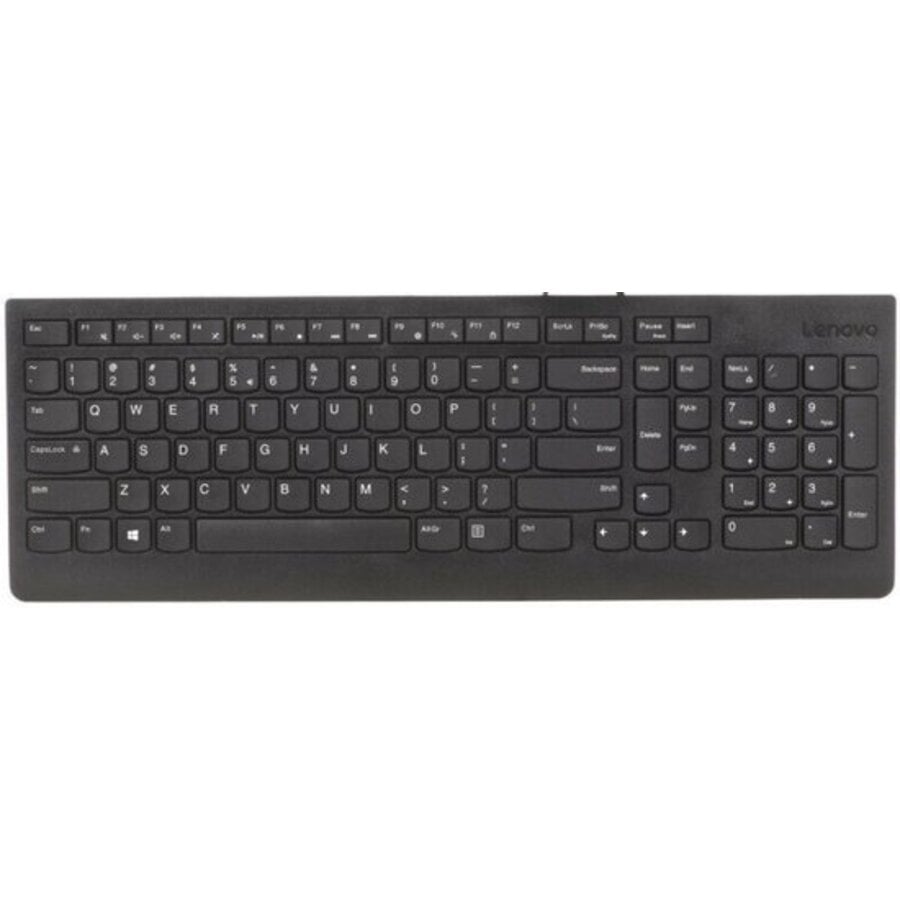 Titel Lenovo Calliope USB Toetsenbord - Zwart - 00XH607 - Bedraad QWERTY-1