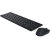 Dell Dell Pro Wireless Toetsenbord en Muis Combo - KM5221W - Zwart - QWERTY (International)