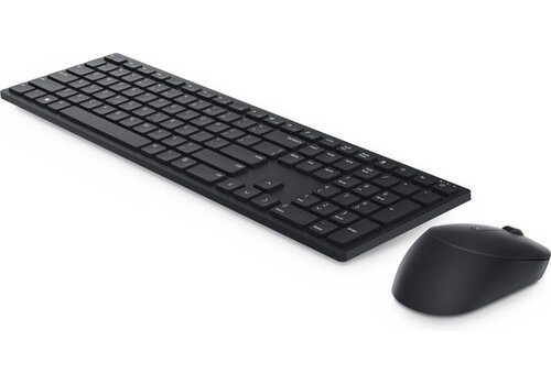 Dell Pro Wireless Toetsenbord en Muis Combo - KM5221W - Zwart - QWERTY (International) 